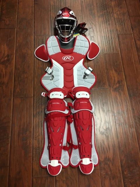 Rawlings Youth Catcher's Set - Helmet, Chest Protector & Leg Guards (Ages 6-12